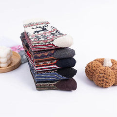 Pack Of 5 Pairs Of Printed Socks