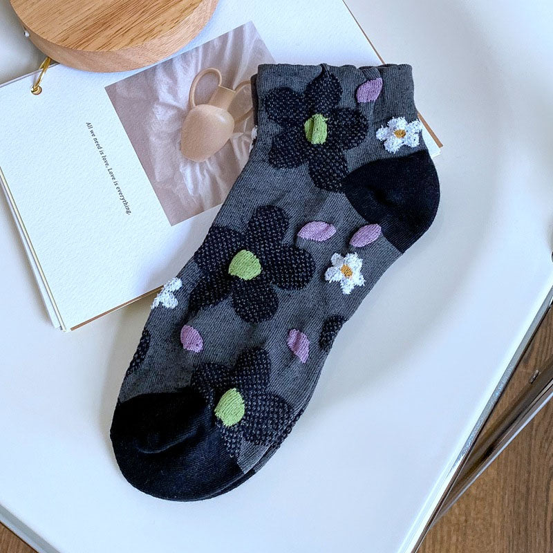 Casual Floral Socks