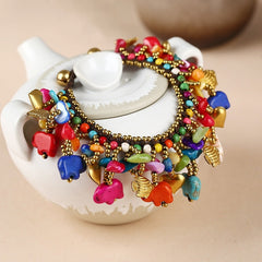 Colorful Bohemian Braided Bracelet