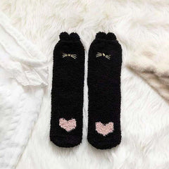 Cartoon Plush Socks