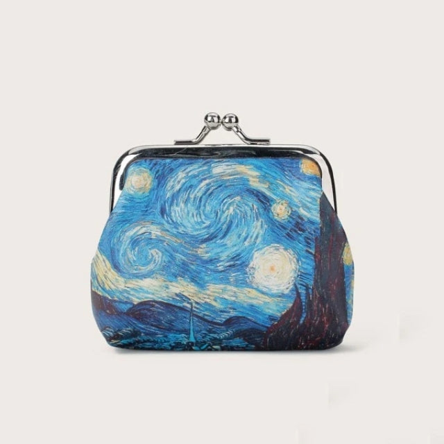 Creative Abstract Print Coin Purse