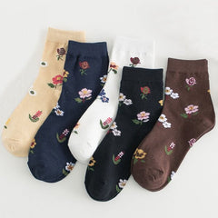 Vintage Floral Socks