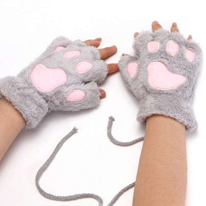 Warm Bear Paw Gloves