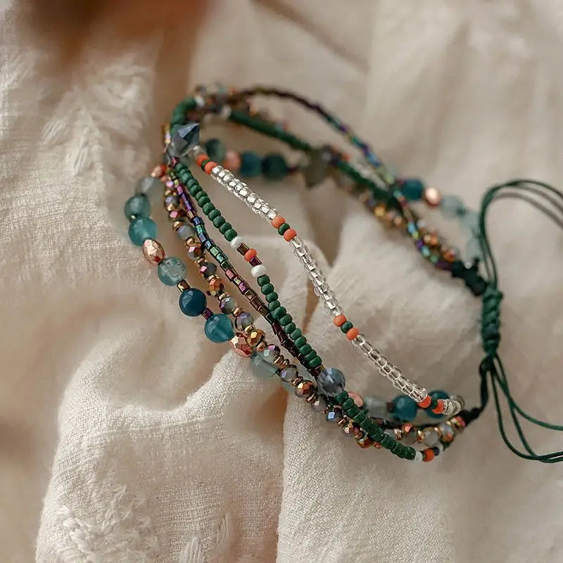 Vintage Boho Beaded Bracelet