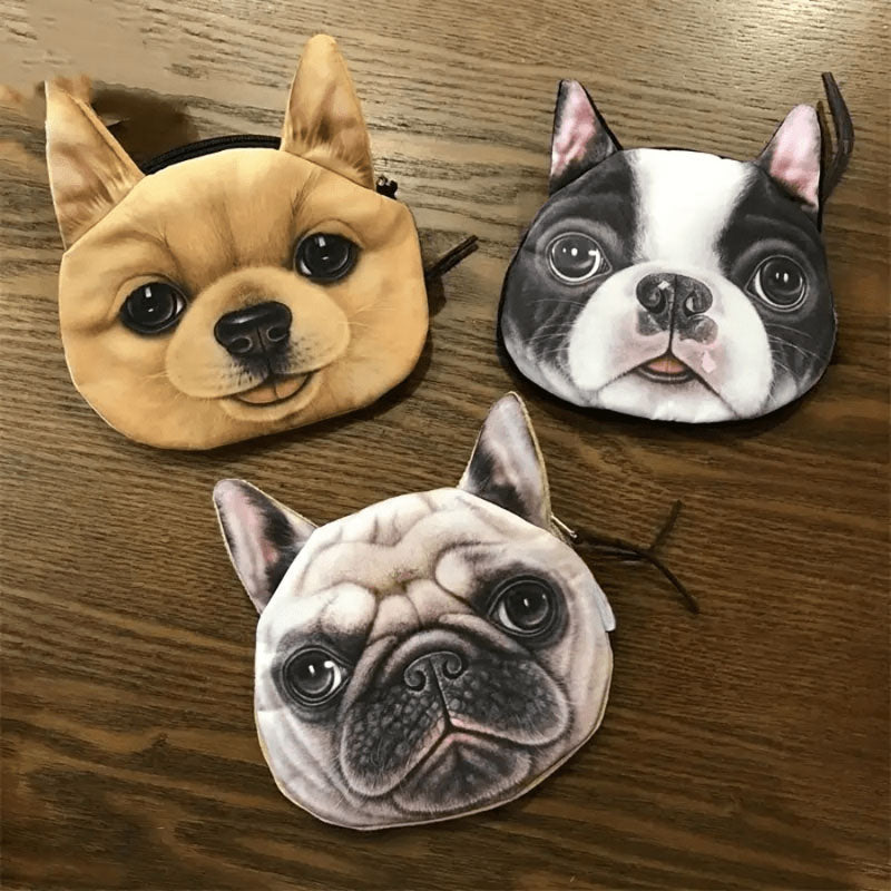 Cartoon Dog Coin Purse