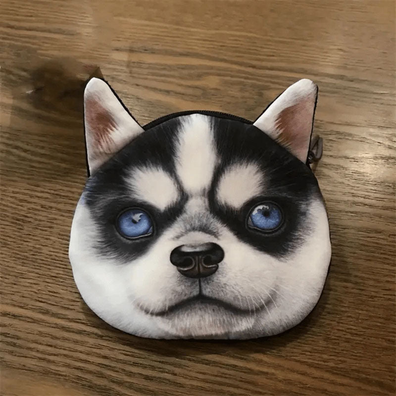 Cartoon Dog Coin Purse