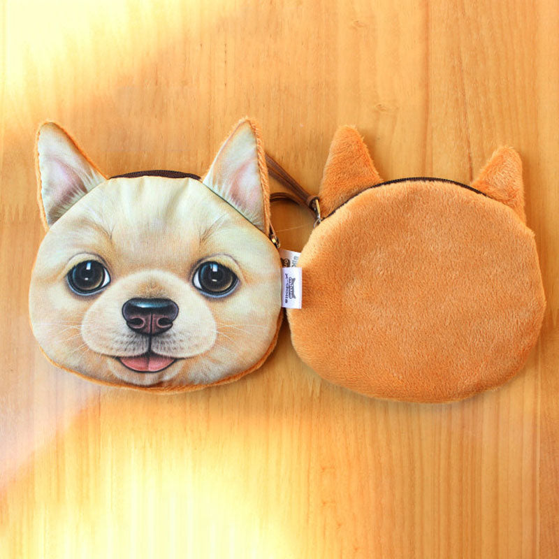 Cartoon Dog Coin Purse