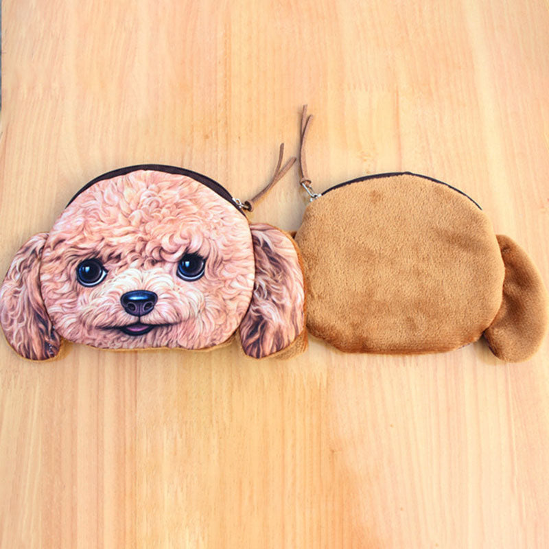 Cartoon Dog Coin Purse