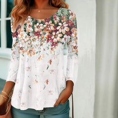 Casual Floral Print T-Shirt