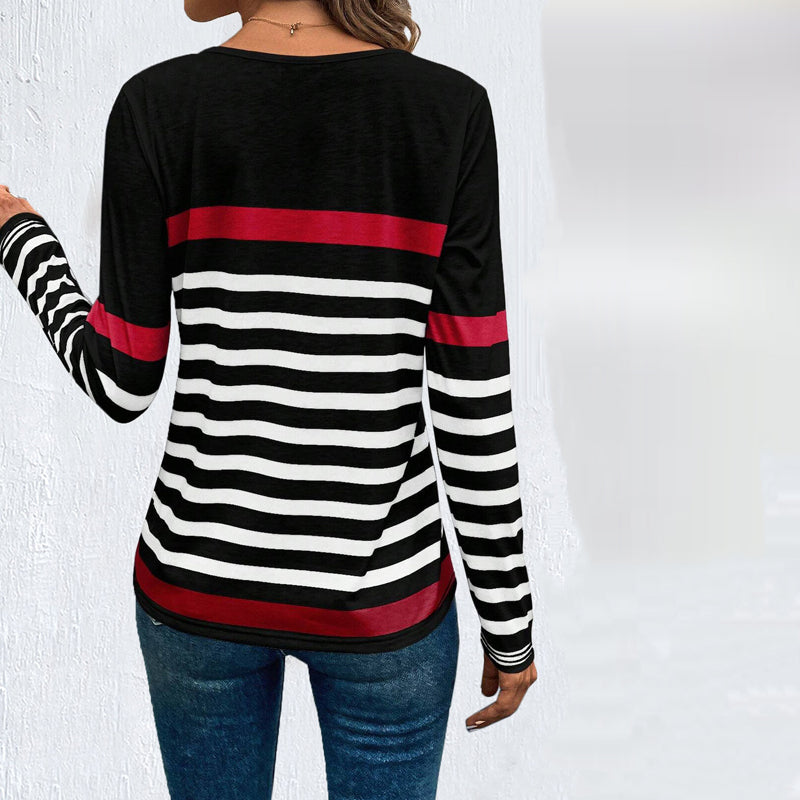 Casual Striped T-Shirt