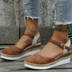 Vintage Wedge Sandals