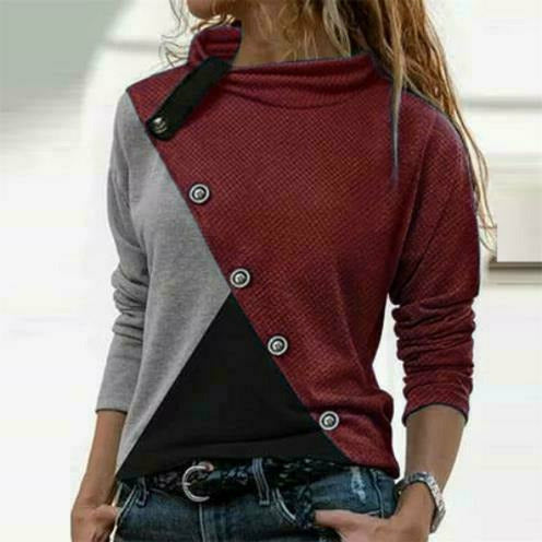 Casual Patchwork Shirt