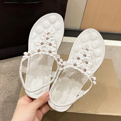 3D Flower Beach Sandals