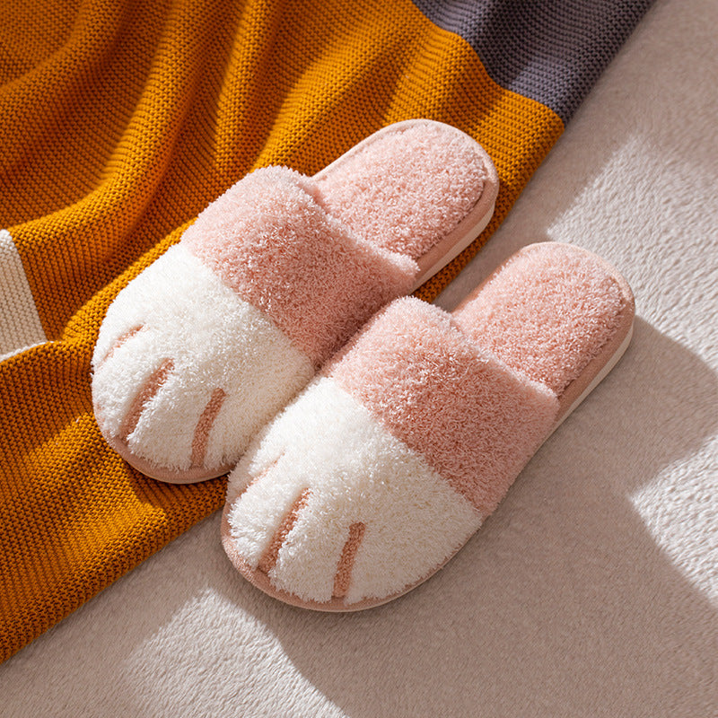 Cat Paw Warm Slippers