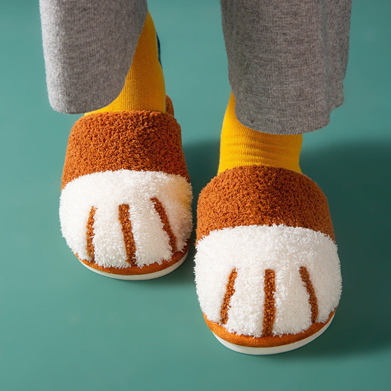 Cat Paw Warm Slippers