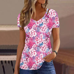 Casual Floral T-Shirt