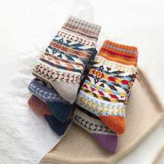 Pack Of 5 Pairs Of Printed Socks