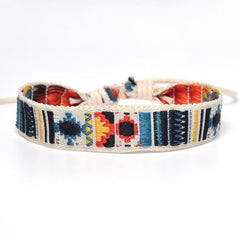 Bohemian Ethnic Braided Bracelet