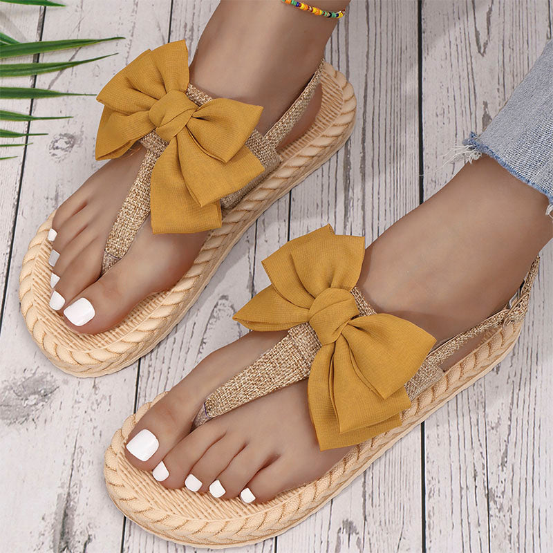 Bow Tie Beach Sandals