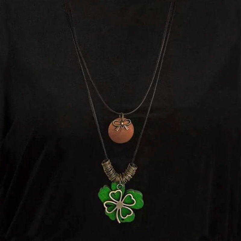 Four Leaf Clover Pendant Necklace