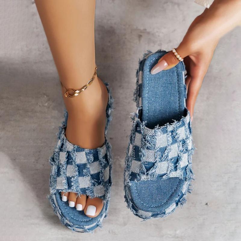 Casual Platform Slippers