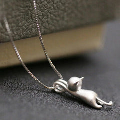 Creative Cat Pendant Necklace