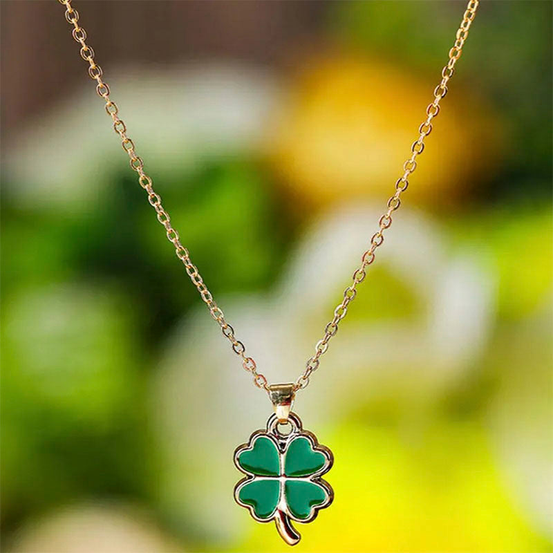 Four Leaf Clover Pendant Necklace