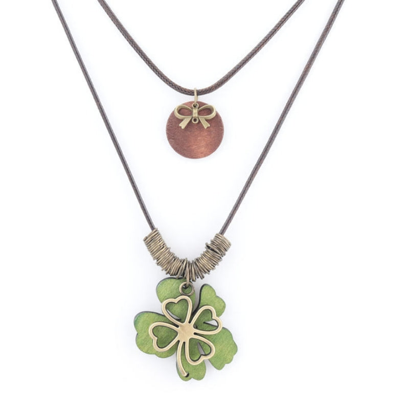 Four Leaf Clover Pendant Necklace