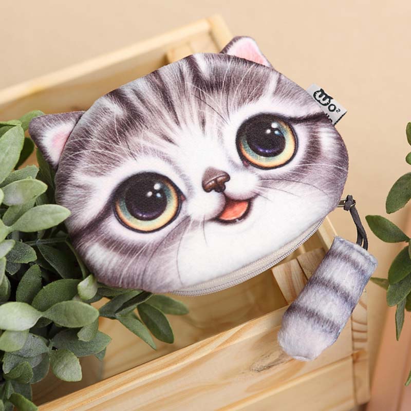 Cartoon Cat Coin Purse