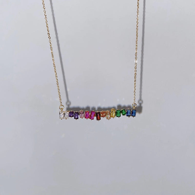 Irregular Diamond Necklace