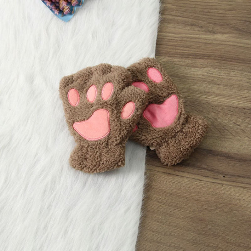 Warm Bear Paw Gloves