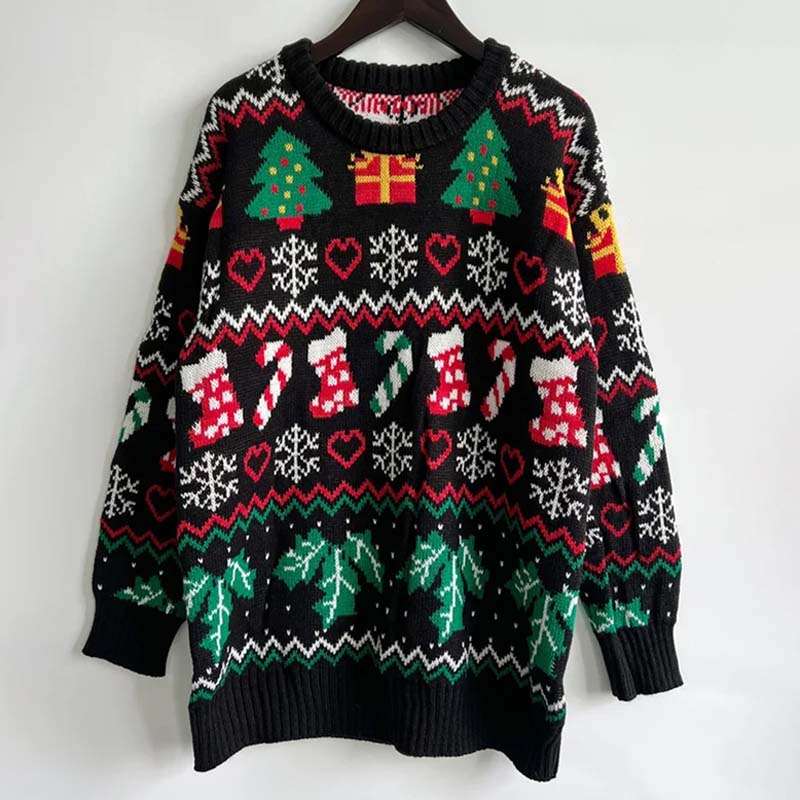 Casual Christmas Knit Sweater