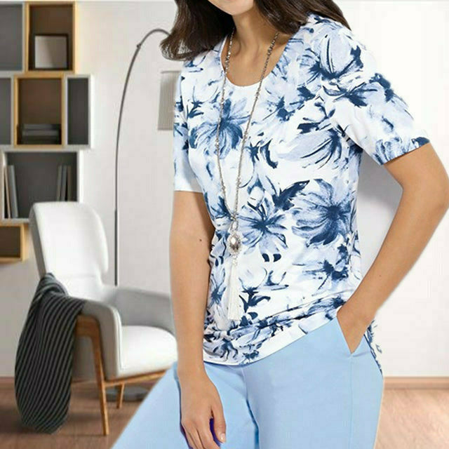 Casual Floral Print T-Shirt