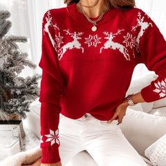 Casual Christmas Knit Sweater