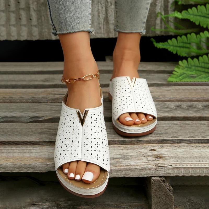 Casual Platform Slippers