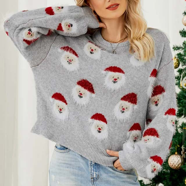 Casual Christmas Knit Sweater