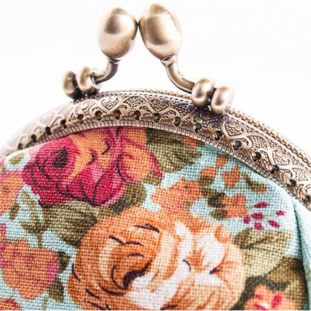 Floral Retro Coin Purse