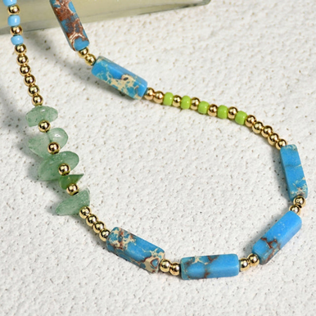 Bohemian Beaded Necklace