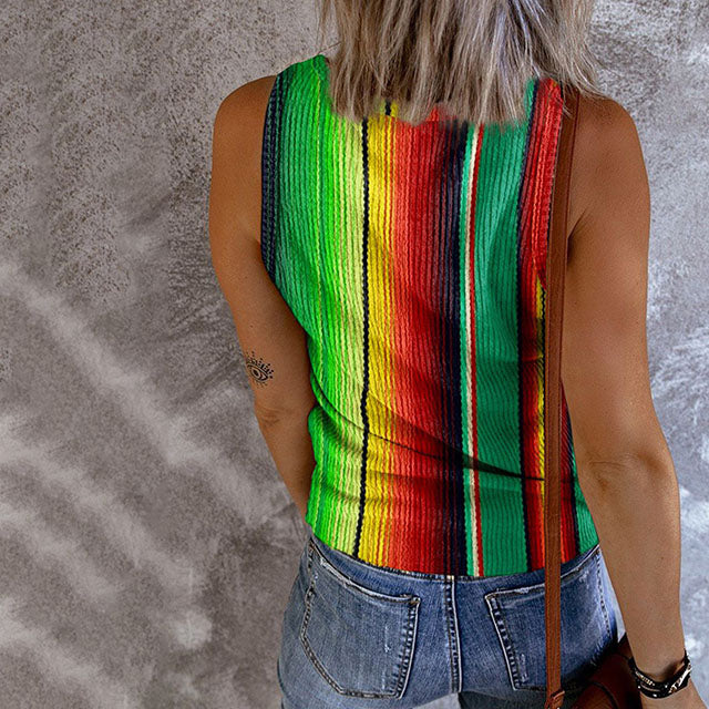 Colorful Gradient Tank Top