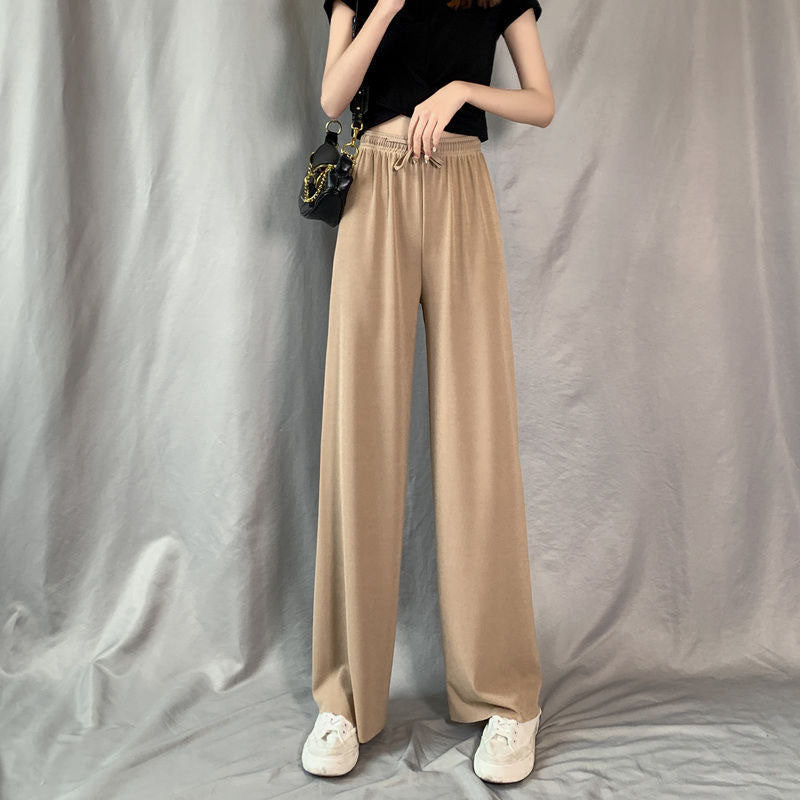 Casual Solid Colour Trousers