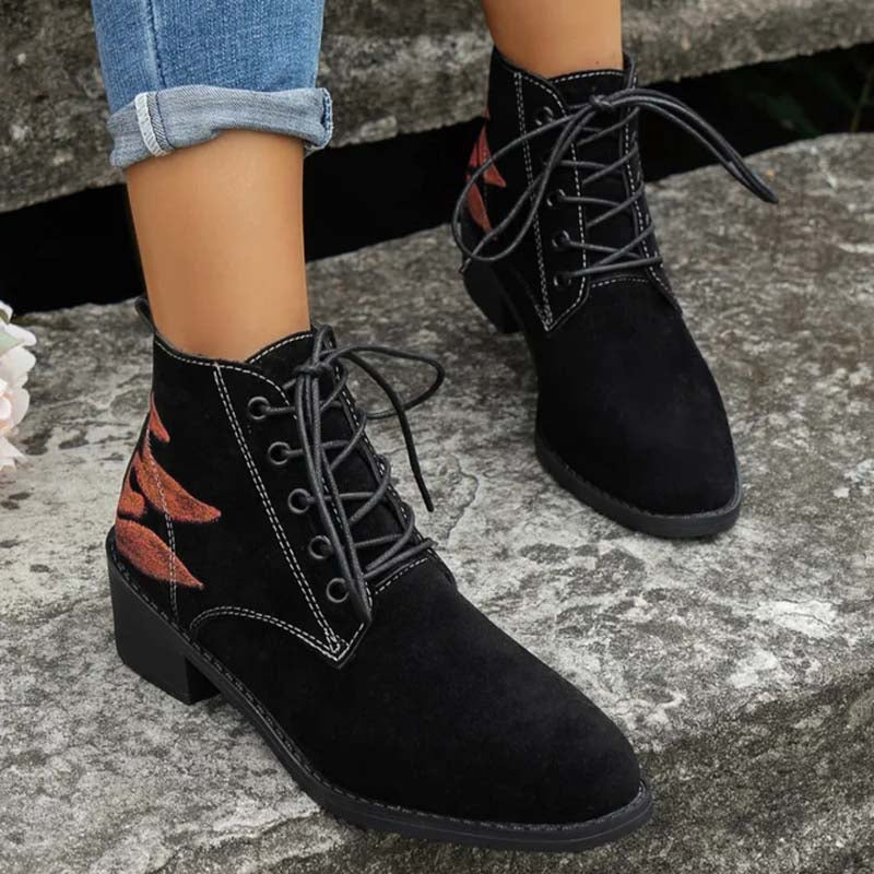 Vintage Pointed Toe Boots