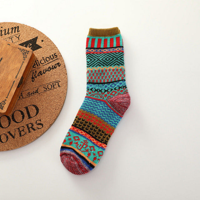 Vintage Ethnic Style Socks