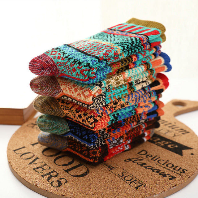 Vintage Ethnic Style Socks