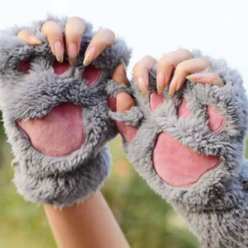 Warm Bear Paw Gloves