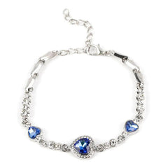 Heart Crystal Bracelet