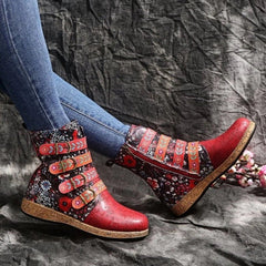 Vintage Ethnic Style Boots