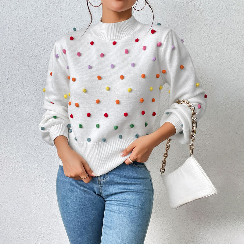 Fashionable Casual Knit Sweater