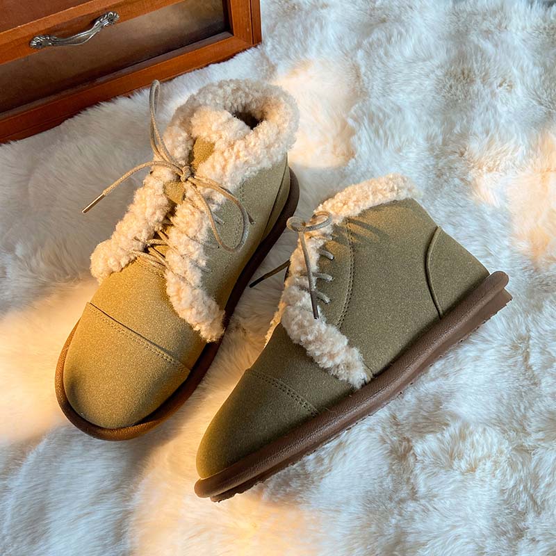 Warm Plush Snow Boots