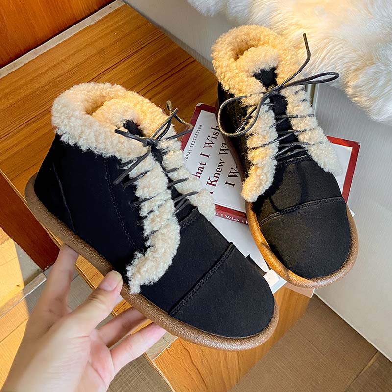 Warm Plush Snow Boots