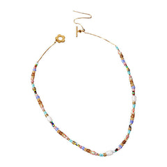 Bohemian Colourful Beaded Necklace